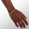 Thumbnail Image 2 of 10K Hollow Gold Rope Chain Bracelet - 7"