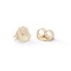 Thumbnail Image 1 of 1/10 CT. T.W. Diamond Micro Heart Stud Earrings in 10K Gold