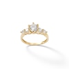 Thumbnail Image 0 of 6mm Cubic Zirconia Engagement Ring in 10K Gold