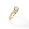 Thumbnail Image 1 of 6mm Cubic Zirconia Engagement Ring in 10K Gold