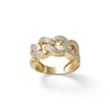 Thumbnail Image 0 of 1/3 CT. T.W. Diamond Chain Link Ring in 10K Gold