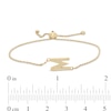Thumbnail Image 1 of "M" Initial Bolo Bracelet in 10K Gold - 9.25"