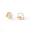 Thumbnail Image 1 of 1/3 CT. T.W. Composite Diamond Crown Stud Earrings in 10K Gold