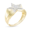 Thumbnail Image 1 of 1/10 CT. T.W. Diamond Star Ring in 10K Gold