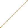 Thumbnail Image 0 of 2.55m Twisted Diamond-Cut Mariner Chain Bracelet in 10K Hollow Gold - 7.5"