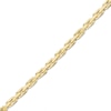 Thumbnail Image 0 of 4mm Chain Link Bracelet in 10K Hollow Gold - 7.5"