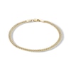 Thumbnail Image 0 of 10K Hollow Gold Curb Chain Bracelet