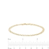 Thumbnail Image 1 of Made in Italy 4.1mm Mariner Chain Bracelet in 10K Hollow Gold - 7.5"