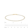 Thumbnail Image 1 of Made in Italy 2.5mm Diamond-Cut Mariner Chain Bracelet in 10K Semi-Solid Gold - 7.5"