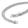 Thumbnail Image 1 of 10K Hollow White Gold Double Row Rope Chain Bracelet - 7.5"
