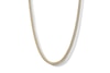 Thumbnail Image 0 of 10K Hollow Gold Diamond-Cut Franco Chain Made in Italy - 22"