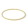 Thumbnail Image 0 of ​​​​​​​10K Hollow Gold Rope Chain Anklet - 10"
