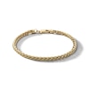 Thumbnail Image 0 of 10K Hollow Gold Diamond Cut Wheat Chain Bracelet - 8.5"